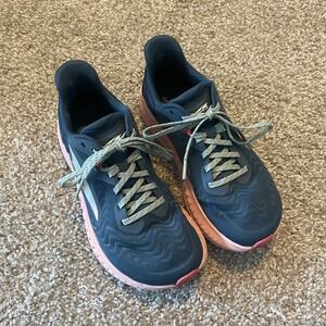 Altra Running Sneakers Torin 7 deep teal pink 7.5 outdoor performance hiking